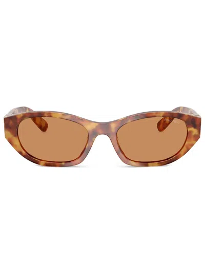 MIU MIU TORTOISESHELL SUNGLASSES