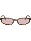 Miu Miu Tortoiseshell Sunglasses In Brown