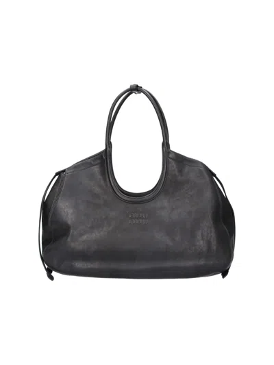 Miu Miu Tote Bag "ivy" In Black