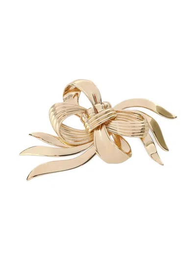 MIU MIU TOURBILLON METAL BROOCH