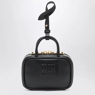 Miu Miu Trick Black In Leather Women