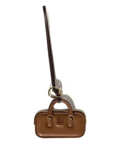 Miu Miu Trick Miu Arcadie In Brown