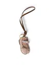 Miu Miu Trick Miu Ballet Leather Key Ring