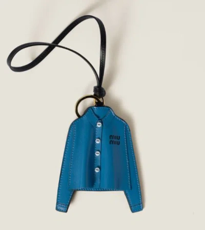 Miu Miu Trick Miu Shirt In Blue