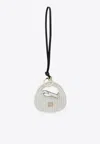 Miu Miu Trick Wander Bag-shaped Leather Keychain