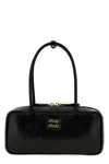 Miu Miu Trunk Hand Bag In Black