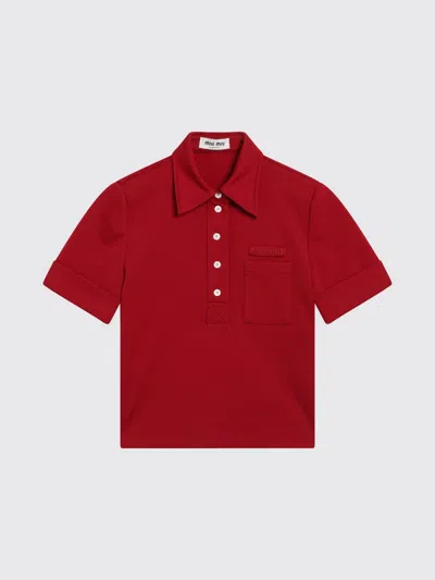 MIU MIU MIU MIU T-SHIRT WOMAN