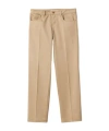 Miu Miu Twill Casual Pants In Nude