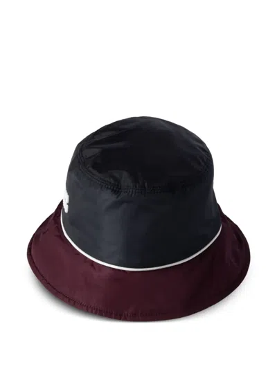 Miu Miu Two-tone Bucket Hat In Blue