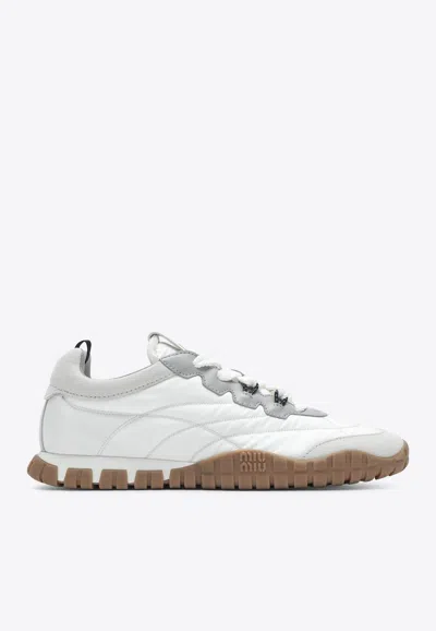MIU MIU TYRE LOW-TOP SNEAKERS