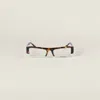 Miu Miu Vedette Sunglasses In Brown