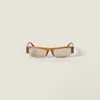 Miu Miu Vedette Sunglasses In Brown