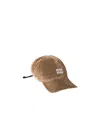 Miu Miu Velvet Baseball Cap In Brown