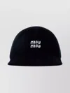 Miu Miu Midnight Blue Velvet Baseball Cap