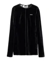 Miu Miu Velvet Minidress
