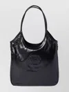 Miu Miu Versatile Tote Bag Dual Handles In Black