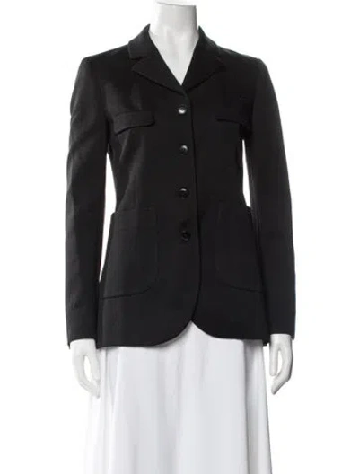 Pre-owned Miu Miu Vintage 1990's Blazer In Black