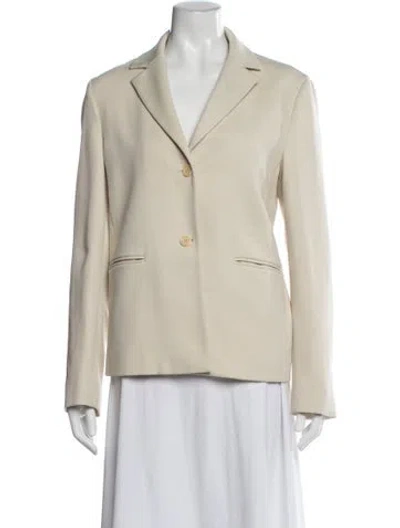 Pre-owned Miu Miu Vintage 1990's Blazer In Neutrals