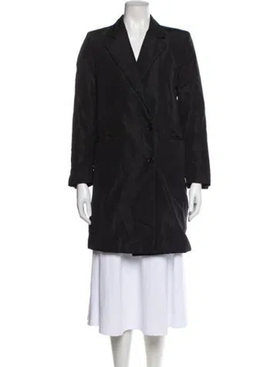 Pre-owned Miu Miu Vintage 1990's Coat In Black
