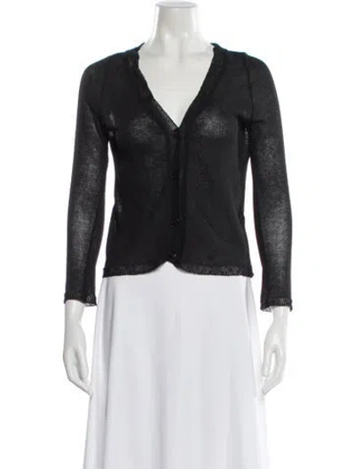 Pre-owned Miu Miu Vintage 1990's Sweater In Black