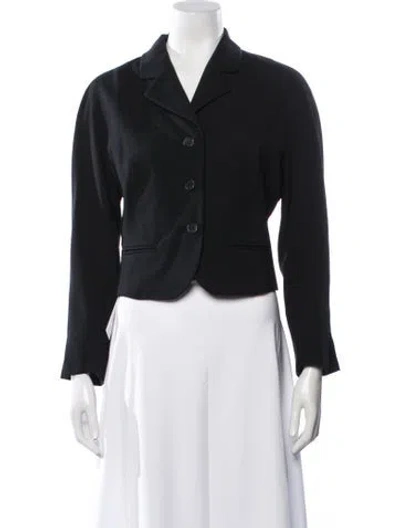 Pre-owned Miu Miu Vintage 1995 Blazer In Black