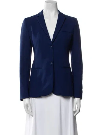Pre-owned Miu Miu Vintage 1998 Blazer In Blue