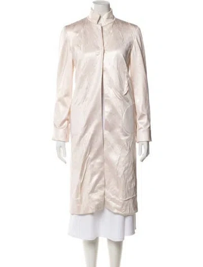 Pre-owned Miu Miu Vintage 1998 Coat In Neutral