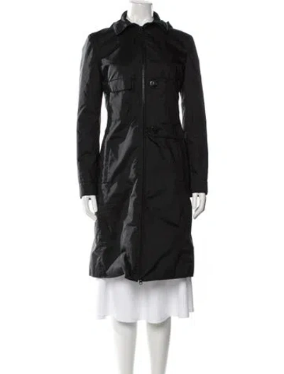 Pre-owned Miu Miu Vintage 1999 Coat In Black