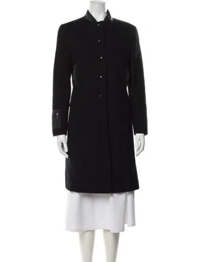 Pre-owned Miu Miu Vintage 1999 Coat In Black