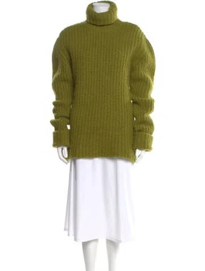 Pre-owned Miu Miu Vintage 1999 Sweater In Green