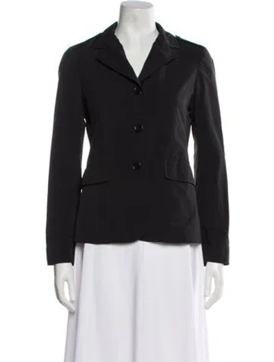 Pre-owned Miu Miu Vintage 2000's Blazer In Black