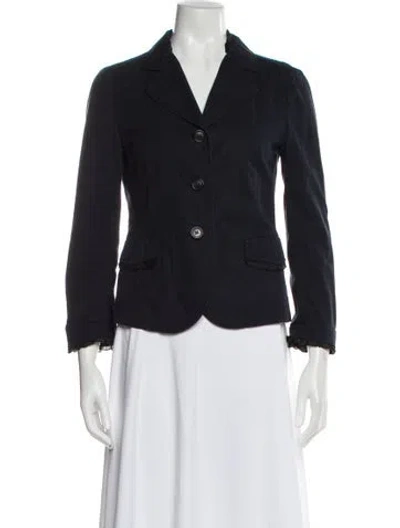 Pre-owned Miu Miu Vintage 2000's Blazer In Black