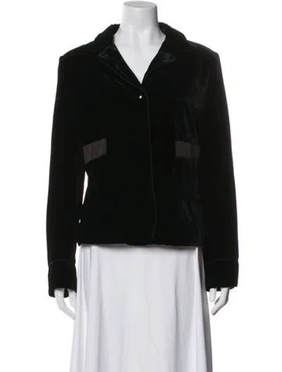 Pre-owned Miu Miu Vintage 2000's Blazer In Black