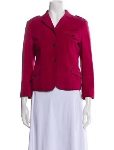 Pre-owned Miu Miu Vintage 2000's Blazer In Pink