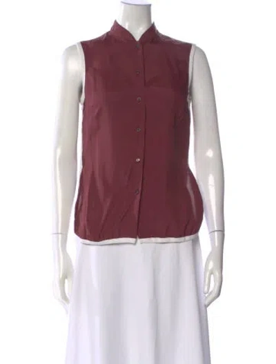 Pre-owned Miu Miu Vintage 2000 Button-up Top In Multi
