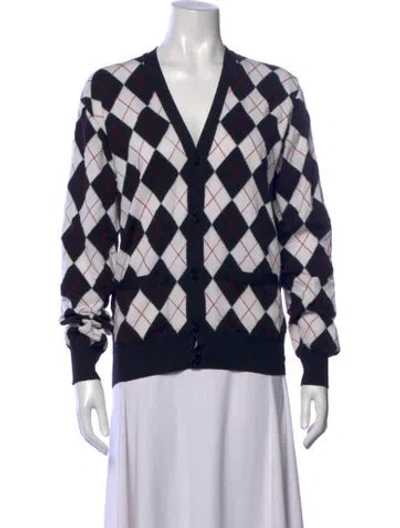 Pre-owned Miu Miu Vintage 2000's Cardigan In Black