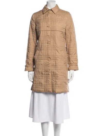 Pre-owned Miu Miu Vintage 2000's Coat In Neutrals