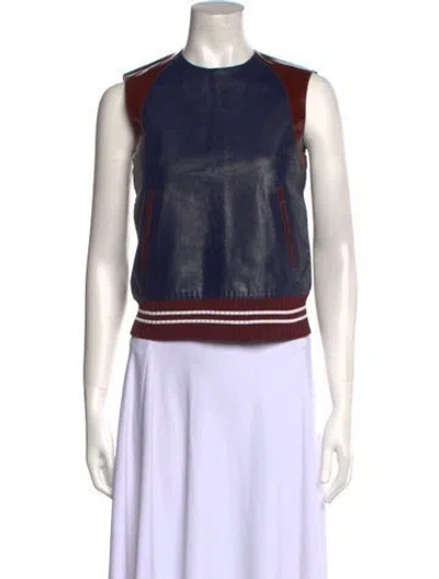 Pre-owned Miu Miu Vintage 2000 Crop Top In Gray