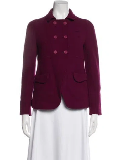 Pre-owned Miu Miu Vintage 2000's Jacket In Purple