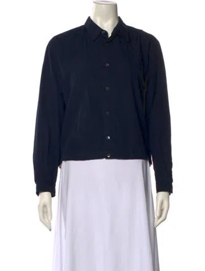 Pre-owned Miu Miu Vintage 2000's Shirt In Blue