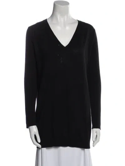 Pre-owned Miu Miu Vintage 2000's Sweater In Black