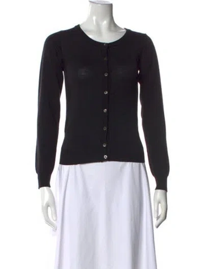 Pre-owned Miu Miu Vintage 2000's Sweater In Black