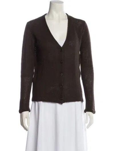 Pre-owned Miu Miu Vintage 2000's Sweater In Brown
