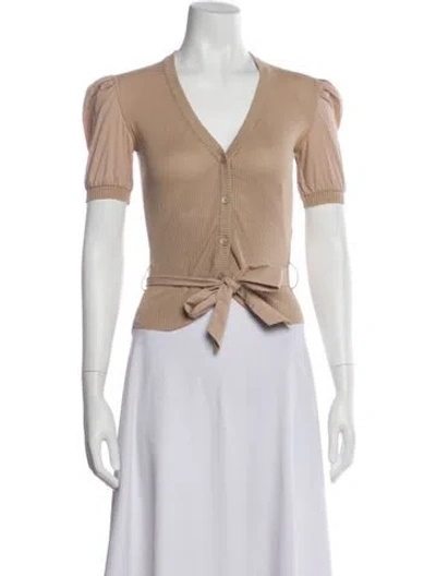 Pre-owned Miu Miu Vintage 2000's Sweater In Neutral