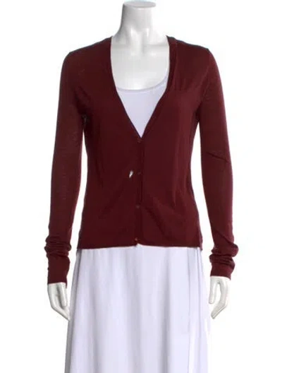 Pre-owned Miu Miu Vintage 2000's Sweater In Red