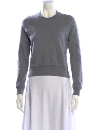 Pre-owned Miu Miu Vintage 2000's Sweatshirt In Gray