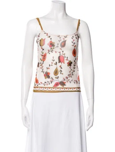 Pre-owned Miu Miu Vintage 2000's Top In Pink