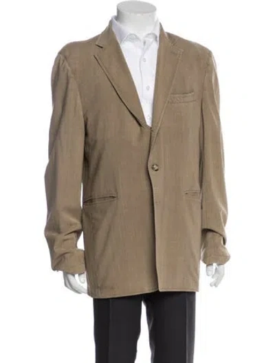 Pre-owned Miu Miu Vintage 2000's Utility Jacket In Neutral