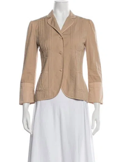 Pre-owned Miu Miu Vintage 2002 Blazer In Neutrals