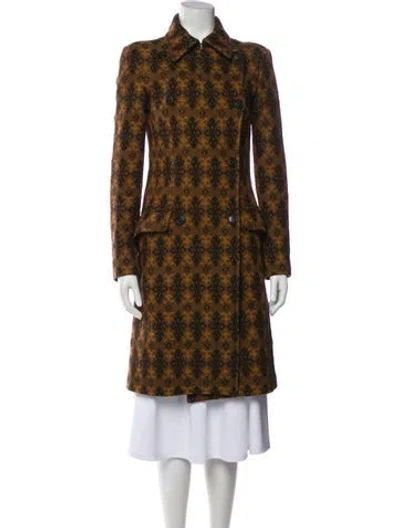 Pre-owned Miu Miu Vintage 2004 Coat In Brown